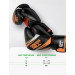 Боксерские перчатки Green Hill TEK7 BGT-2279 черно-оранжевый 75_75