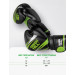Боксерские перчатки Green Hill TEK7 BGT-2279 черно-зеленый 75_75