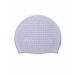 Шапочка для плавания Atemi bubble cap Violet flower FBC1LP сиреневый 75_75