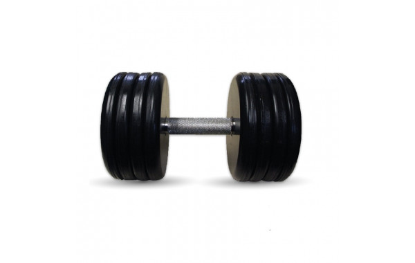 Гантель классик MB Barbell с вращающейся ручкой 47 кг MB-FdbEM-B47 600_380