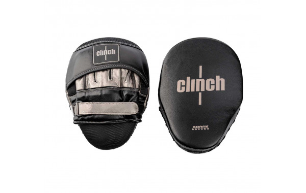 Лапы Clinch Shock Absorb Mitt черно-бронзовые C548 600_380