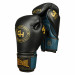 Боксерские перчатки Green Hill RAIDER THBGHB-05 чёрно-голубой 75_75