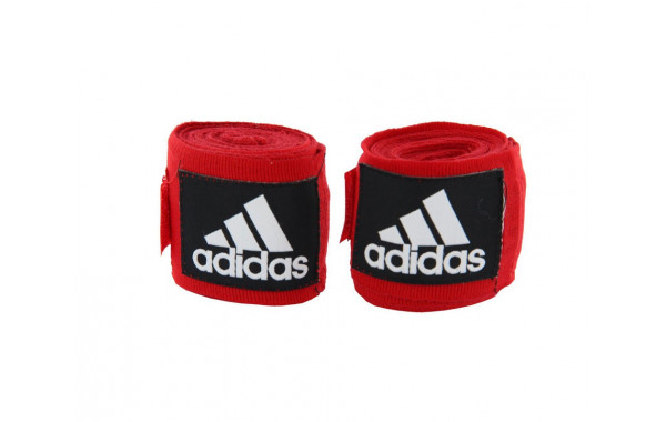 Бинты эластичные Adidas AIBA Rules Boxing Crepe Bandage, 450см, красные 600_380
