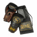 Боксерские перчатки Green Hill STRIKER THBGTR-02 черный\коричневый 75_75