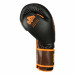 Боксерские перчатки Green Hill STRIKER THBGTR-024 черный\оранжевый 75_75