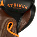 Боксерские перчатки Green Hill STRIKER THBGTR-024 черный\оранжевый 75_75