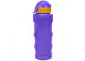 Бутылка для воды LIFESTYLE со шнурком, 500 ml., anatomic, прозрачно/фиолетовый КК0157