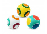 Мяч резиновый детский d20см кружочки Р3-200/Кр продажа по 8шт