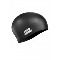 Силиконовая шапочка Mad Wave Long hair silicone M0511 01 0 01W черный