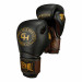 Боксерские перчатки Green Hill STRIKER THBGTR-02 черный\коричневый 75_75