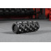 Роллер массажный YouSteel Grid foam roller 330x127мм, черный 75_75