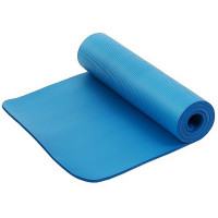 Коврик для фитнеса и йоги Larsen NBR 183х61х1,5см синий