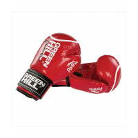 Перчатки боксерские Green Hill Panther BGP-2098, 12 oz, к/з, красный