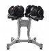 Стенд для регулируемых гантелей Original Fitness 24/40 кг 75_75