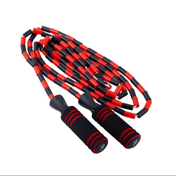 Скакалка скоростная в оплетке PRCTZ BEADED PLASTIC JUMP ROPE, 275 см PF2401 559_562