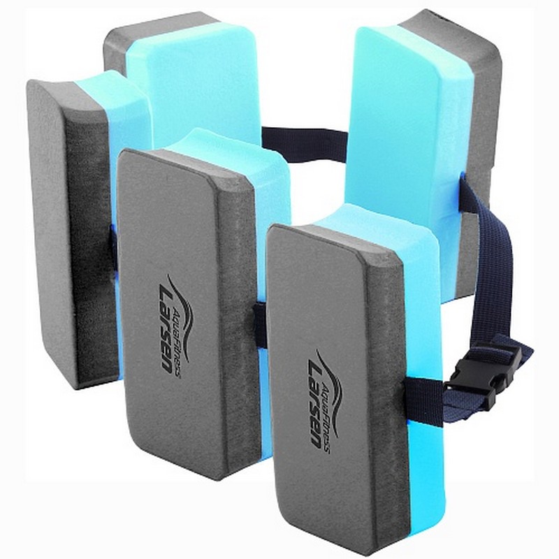 Пояс секционный для обучения плаванию AquaFitness Larsen 800_800