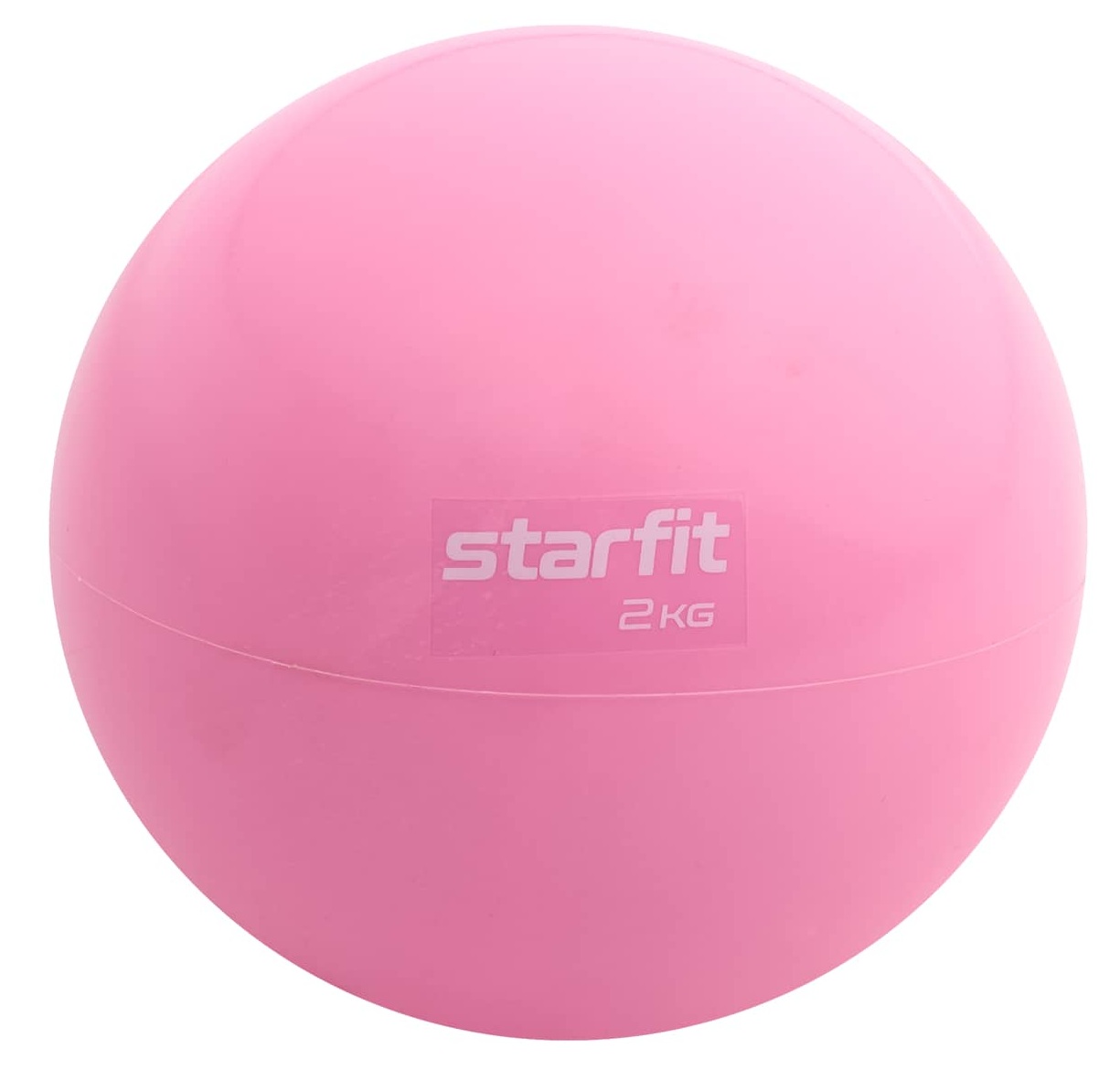 Медбол 2 кг Star Fit GB-703 розовый пастель 1225_1193