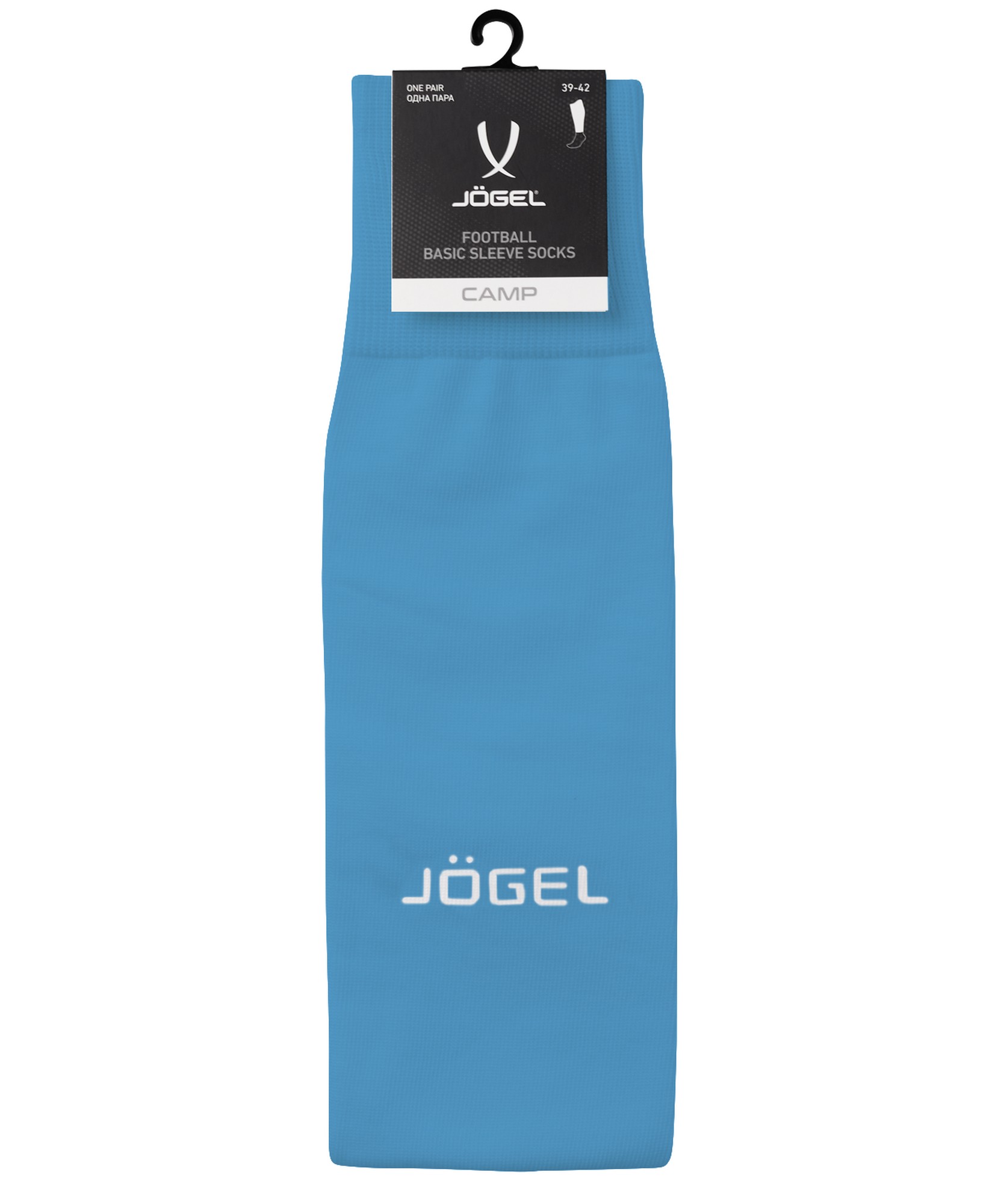 Гольфы футбольные Jogel CAMP BASIC SLEEVE SOCKS голубой\белый 1663_2000