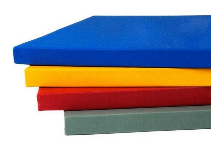 Татами Верх JUDO 650 гр/м2 низ Antislip 670 гр/м2 ромб 40мм 1*1м DSFight 800_539