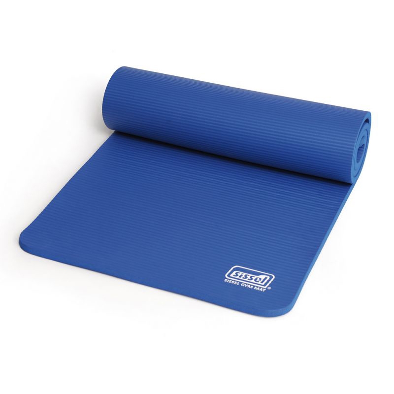 Гимнастический мат 180x60x1,5см SISSEL Gym Mat 15мм 200.001.5 синий 800_800