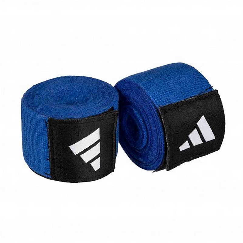 Бинты боксерские Boxing Mexican Style Pro Hand Wrap adiBP032S синий 800_800