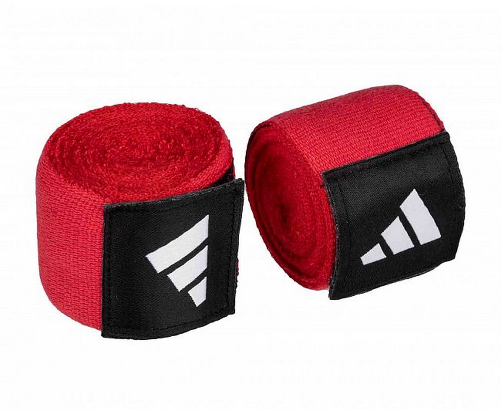 Бинты боксерские Boxing Mexican Style Pro Hand Wrap adiBP032S красный 977_800