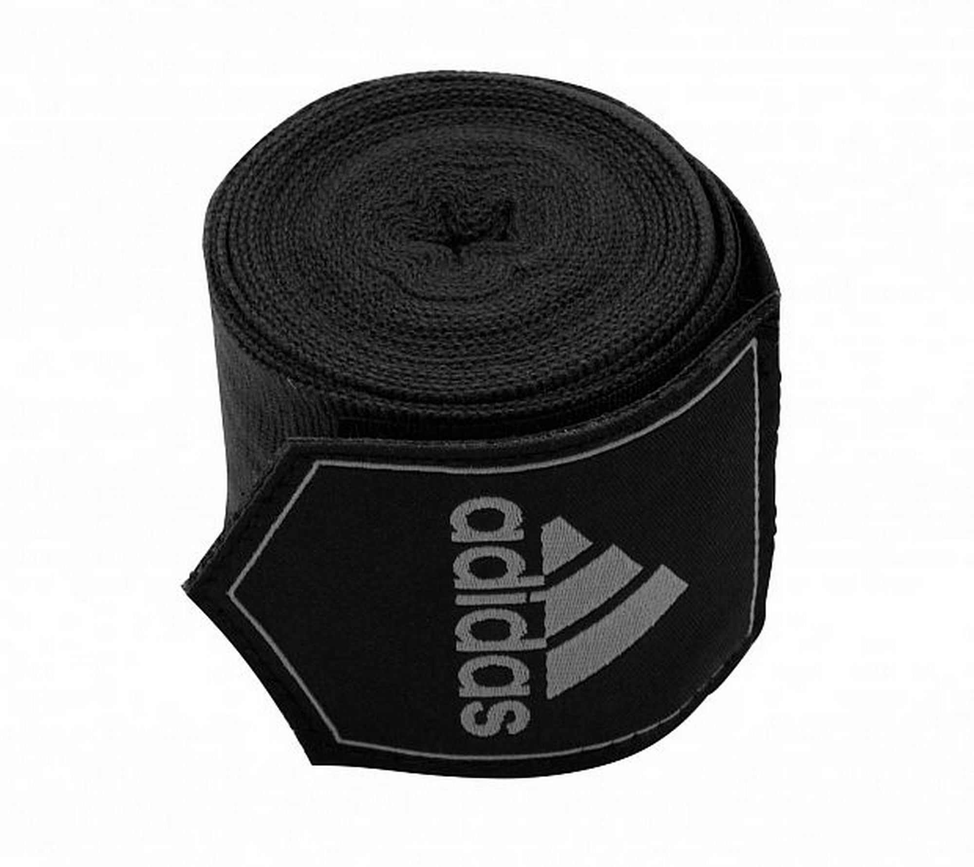 Бинт эластичный Adidas Mexican Style Boxing Crepe Bandage adiBP032 черный 2000_1781