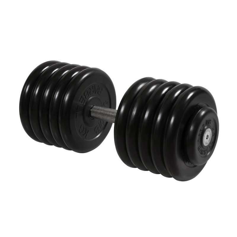 Гантель Профи с вращающейся ручкой, 53,5 кг MB Barbell MB-FdbM-B53,5 800_800