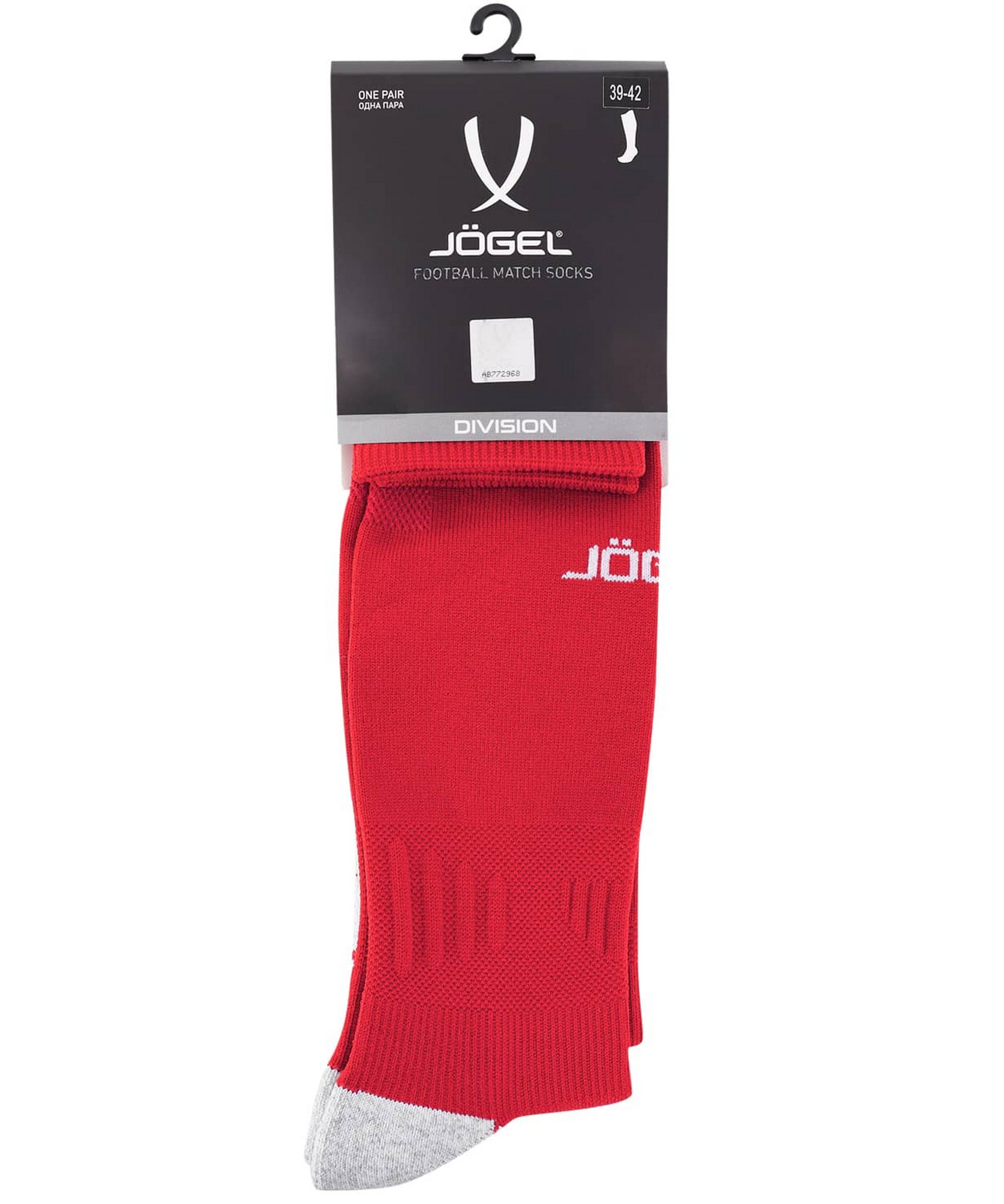 Гетры футбольные Jogel Match Socks красный 1667_2000