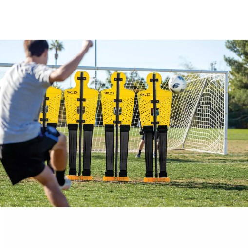 Футбольный манекен SKLZ PRO TRAINING SOCCER DEFENDER, желтый 509_510