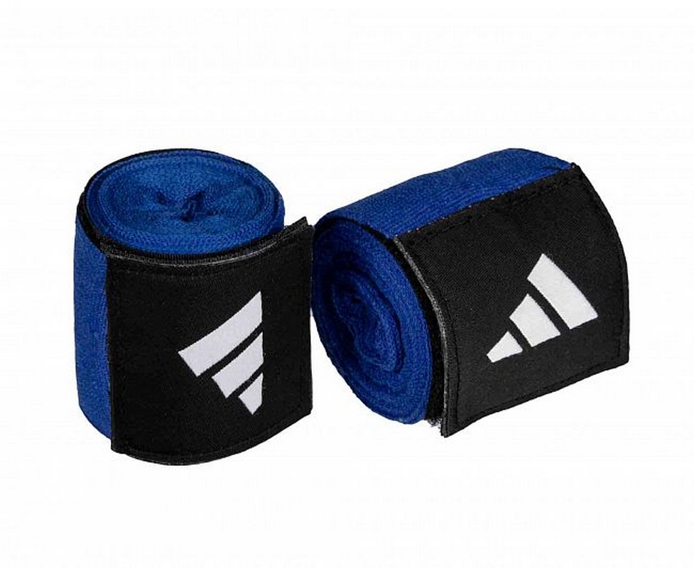 Бинты боксерские Boxing IBA Pro Hand Wrap adiBP031S синий 977_800