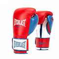 Перчатки тренировочные Everlast Powerlock PU 16oz красн/син. P00000730 120_120